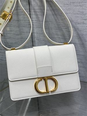 CD 30 Montaigne Bag Grained Calfskin Latte