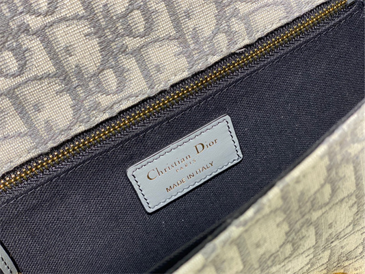 CD 30 Montaigne Bag Grey Oblique Jacquard