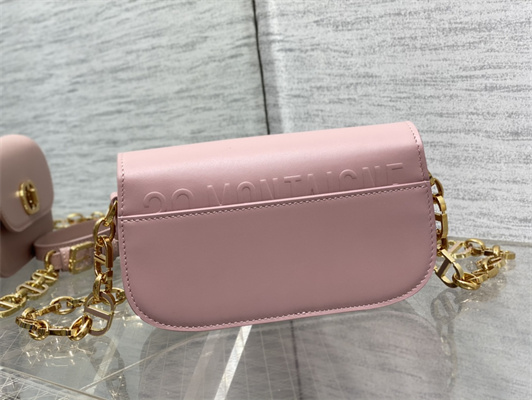 CD Small 30 Montaigne Avenue Bag Box Calfskin Pink