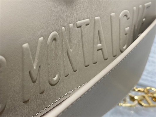 CD 30 Montaigne Avenue Bag Box Calfskin Beige