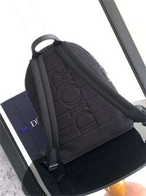 Di.or 8 Backpack Black Oblique Jacquard