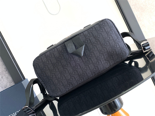 Di.or Explore Backpack Black Oblique Jacquard