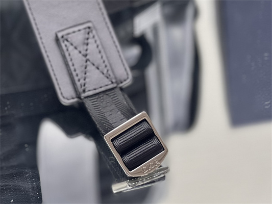 large di.or hit the road backpack black cd Di*m*nd canvas