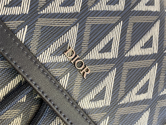 large di.or hit the road backpack navy blue cd Di*m*nd canvas