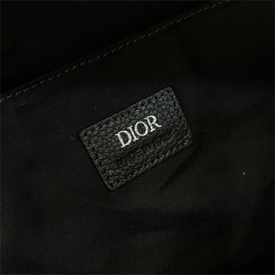 Di.or Rider Backpack Beige and Black Oblique Jacquard