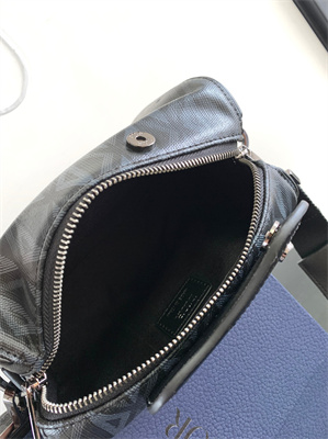 di.or lingot 22 shoulder bag black cd Di*m*nd canvas