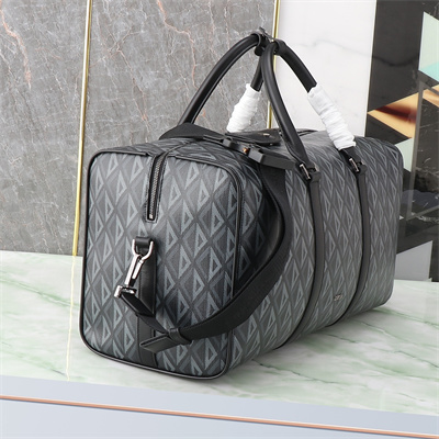 di.or lingot 50 travel bag black cd Di*m*nd canvas