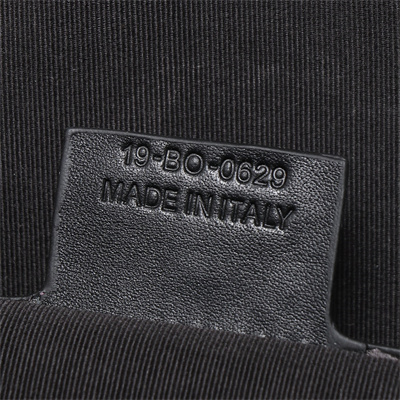 di.or lingot 50 travel bag black cd Di*m*nd canvas