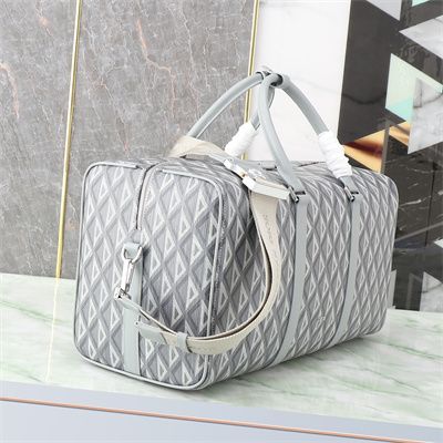 di.or lingot 50 travel bag grey cd Di*m*nd canvas