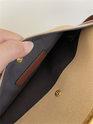 Fen.di Peekaboo X-Tote FF Canvas Brown Color