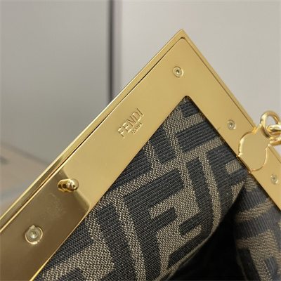 Fen.di FIRST SMALL White Leather Bag