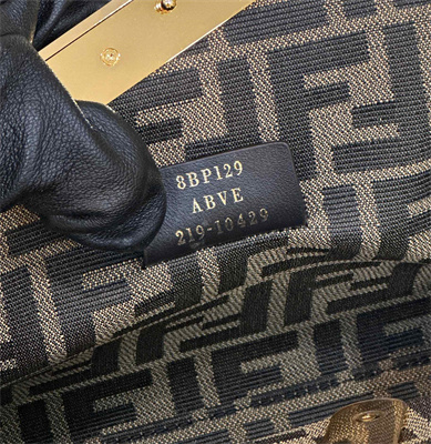 Fen.di FIRST SMALL Pale Green Leather Bag