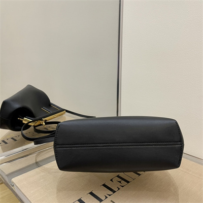 Fen.di FIRST SMALL Black Leather Bag