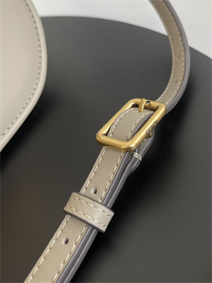 Fen.di C’mon Mini Dove Grey Leather Bag