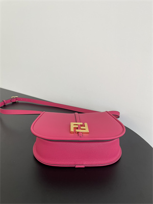 Fen.di C’mon Medium Fuchsia Leather Bag