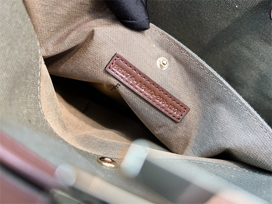 Fen.di Peekaboo X-Tote FF Embroidery Canvas Kaki Green Color