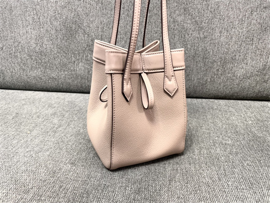 Fen.di ORIGAMI Mini Tourterelle Grey Leather Bag That Can be Transformed