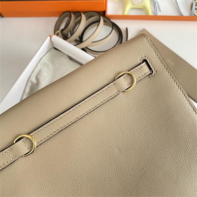 Kelly Danse Bag Evercolor Leather Gold Tone Metal In Trench Color HS