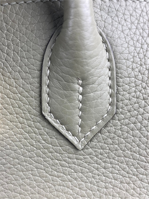 Bir.kin Bag TOGO Leather 25/30/35CM Gold/Silver Hardware In Sauge  Color HS