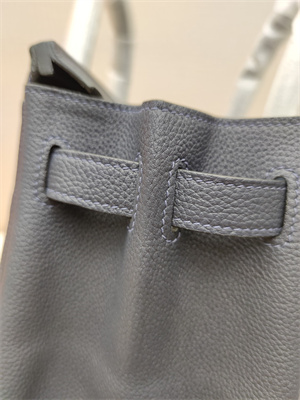 Bir.kin Bag TOGO Leather 25/30/35CM Gold/Silver Hardware In Blue Nuit Color HS