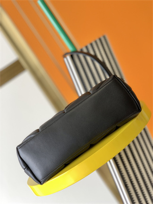 Y.S.L PUFFER SMALL In Nappa Lambskin Black Tone Metal Black Color