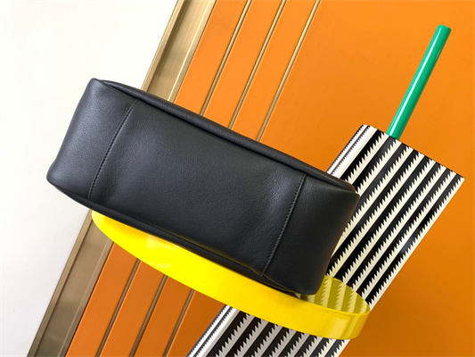 y.s.l le 5 a 7 S*pple large hobo bag in black leather