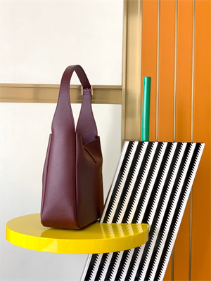 y.s.l le 5 a 7 S*pple small hobo bag in burgundy leather