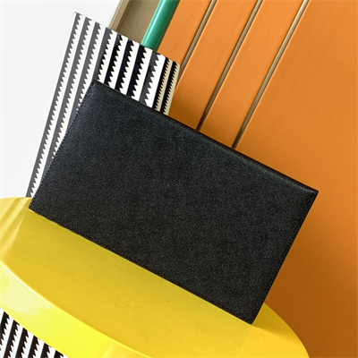 Y.S.L UPTOWN POUCH IN GRAIN DE POUDRE EMBOSSED LEATHER Black Color Black Tone Metal