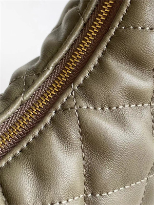 Y*L icarino in quilted nappa lambskin green