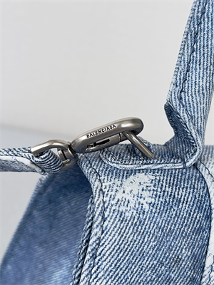 Women’s Hourglass Small Handbag In Denim Blue