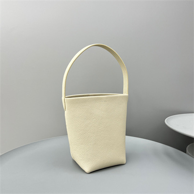 T*e R0w park n/s small tote bag grained calfskin white color