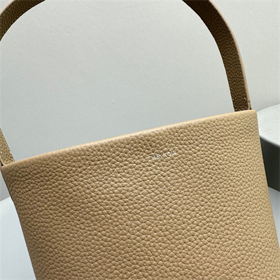 T*e R0w park n/s small tote bag grained calfskin lt beige color