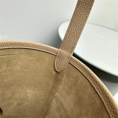 T*e R0w park n/s small tote bag grained calfskin lt beige color