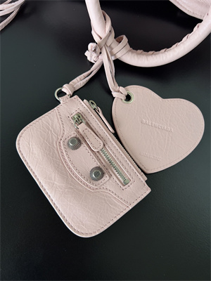 Women’s NEO Cagole XS Handbag In Arena Lambskin Ice Pink Color