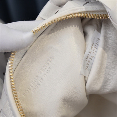 BV Mini Jodie In Lambskin Leather White Color