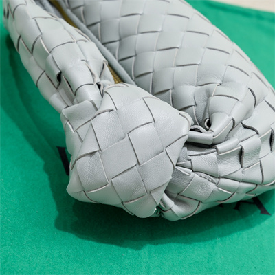 BV Mini Jodie In Lambskin Leather Agate Grey Color