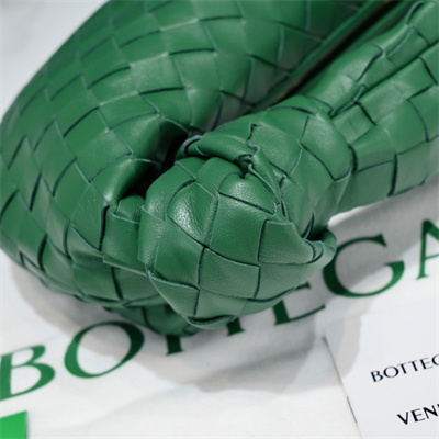 BV Mini Jodie In Lambskin Leather Racing Green Color