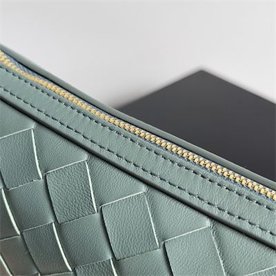 BV Mini Sunrise Shoulder Bag In Lambskin Aloe Color