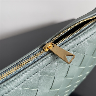 BV Mini Sunrise Shoulder Bag In Lambskin Aloe Color