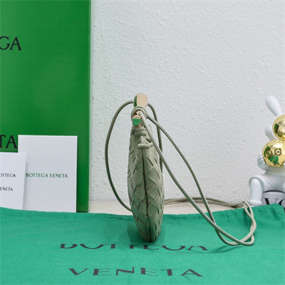 BV Mini Sardine Cross Body Bag In Lambskin Travertine Color