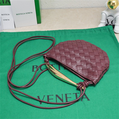 BV Mini Sardine Cross Body Bag In Lambskin Barolo Color