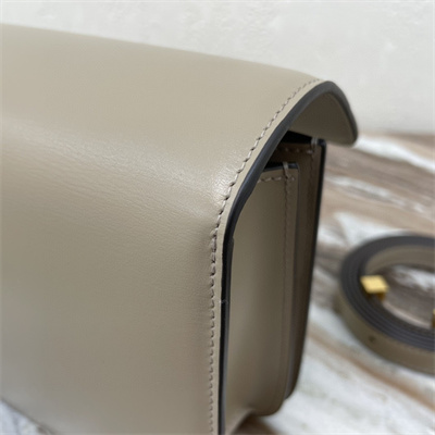 Ce**e teen classic box bag in pebble box calfskin leather