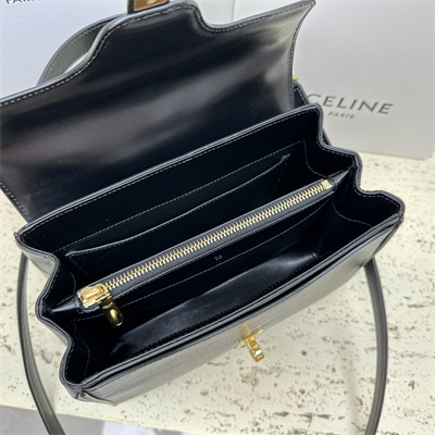 Ce**e small 16 bag in satined calfskin black