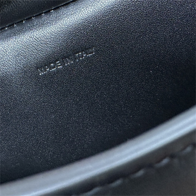 Ce**e medium tilly bag in shiny calfskin black