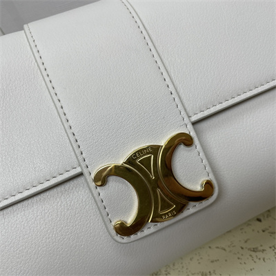 ce**e teen victoire bag in S*pple calfskin white