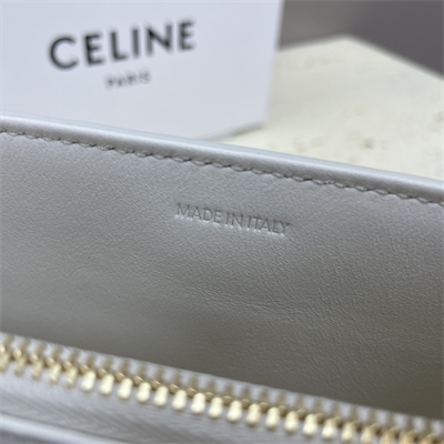 ce**e teen victoire bag in S*pple calfskin white