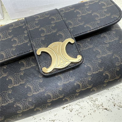 Ce**e teen victoire bag in triomphe canvas tan