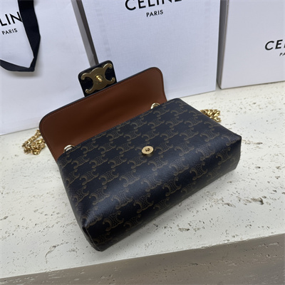 Ce**e teen victoire bag in triomphe canvas tan