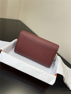 Constance To Go Wallet Epsom Leather Gold Tone Metal In Bordeaux Color HS