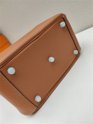 Lindy Bag Taurillon Clemence Leather 26/30CM Silver Tone Metal In Gold Color HS